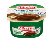 Crème dessert chocolat noisette 4x125g