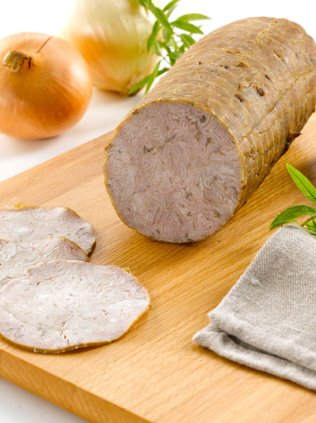 Andouille de Vire à l'ancienne fumée au bois de hêtre +/- 2kg