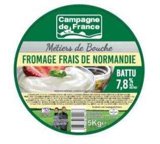 Fromage frais nature bio 3,1%MG CAMPAGNE DE FRANCE